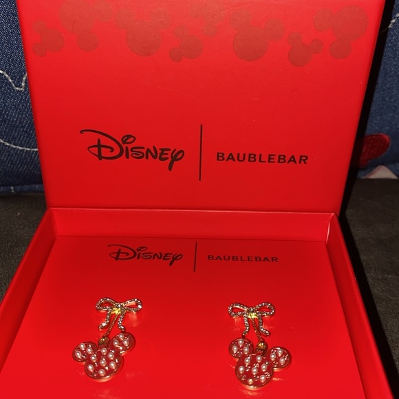 Baublebar disney dangly bow earrings - Picture 3 of 5